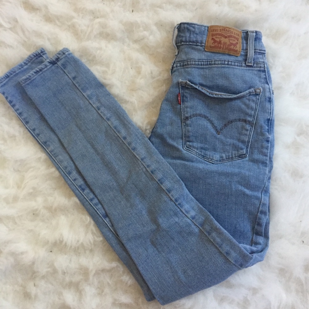 Levis 721 High Rise Skinny Jeans